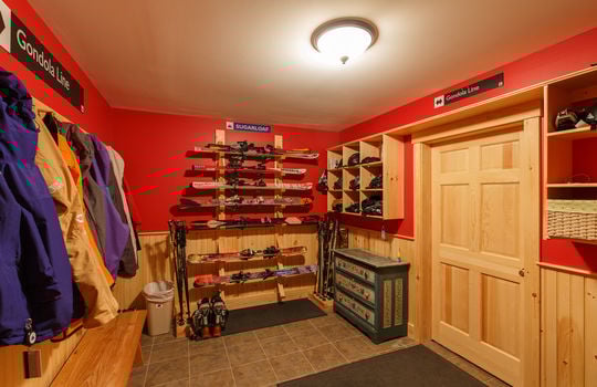 Black Bear mudroom