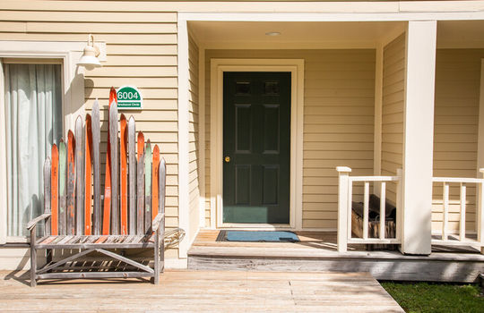 West Mountain Condo door