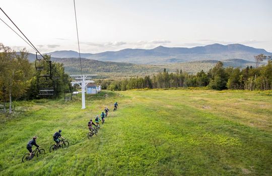 West Mountain biking