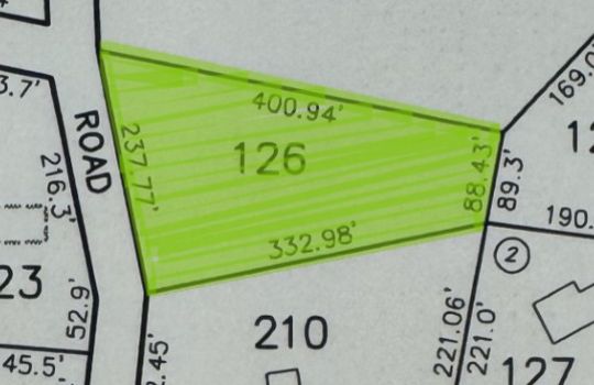 Large Map Lot Close Up