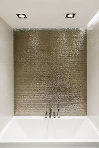 Metallic Bathroom Tiles - Jigsaw Design Group