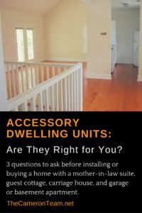 Accessory Dwelling Units - Are they right for you