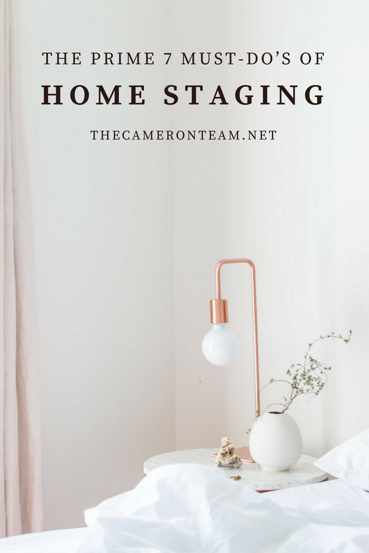 The Prime 7 Must-Do’s of Home Staging