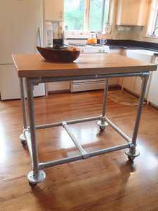 simplified-building-pipe-and-butcher-block-rolling-kitchen-island