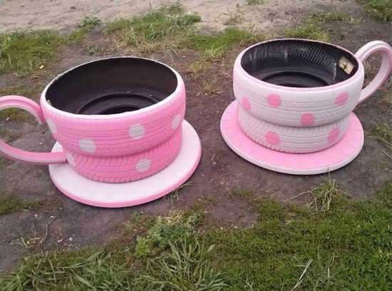 old-tires-to-teacup-planters-wonderful-diy