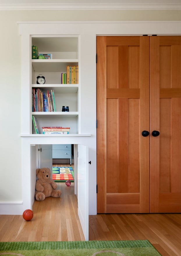 Trap Doors, Hidden Beds—This Kids' Playroom Is Pure Magic