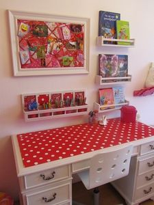 red-polka-dot-desk