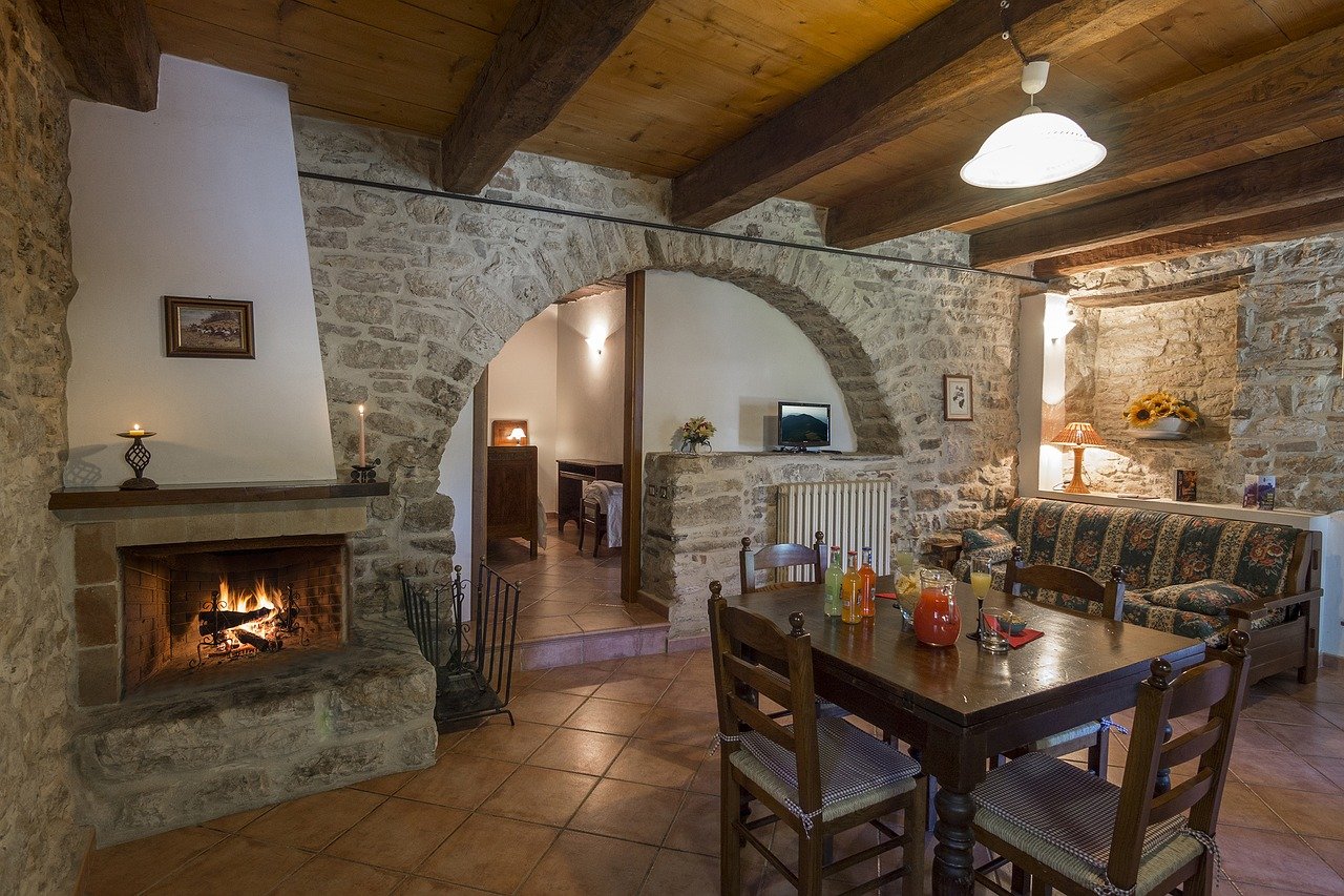 fireplace-and-stone