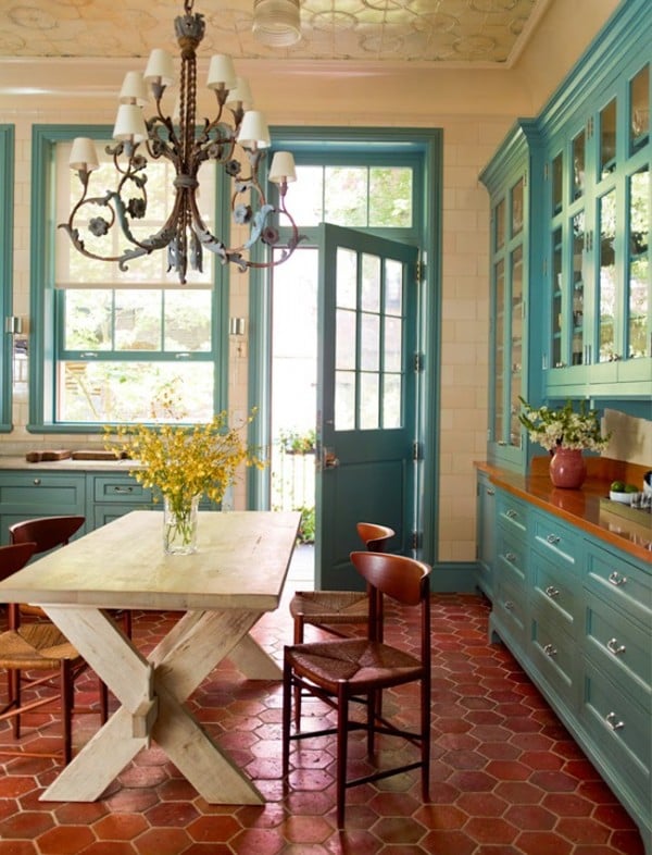 sawyer-berson-teal-and-rust-kitchen