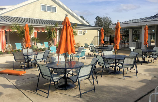 Brunswick Forest - Outdoor Swimming Pool Seating