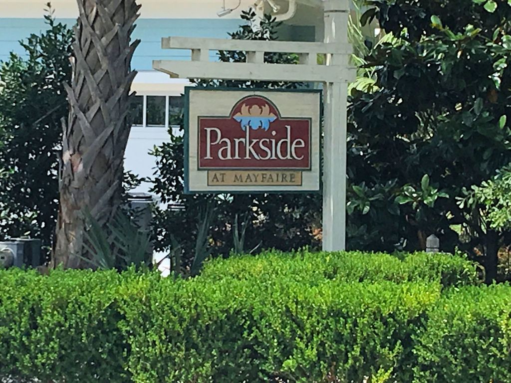 Parkside at Mayfaire Entrance Sign The Cameron Team