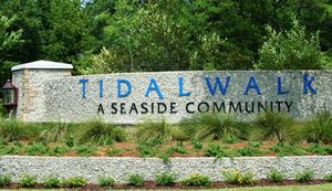 Tidalwalk - Entrance Sign