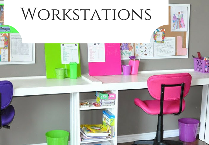 10 DIY Ideas for Kids' Workstations - The Cameron Team