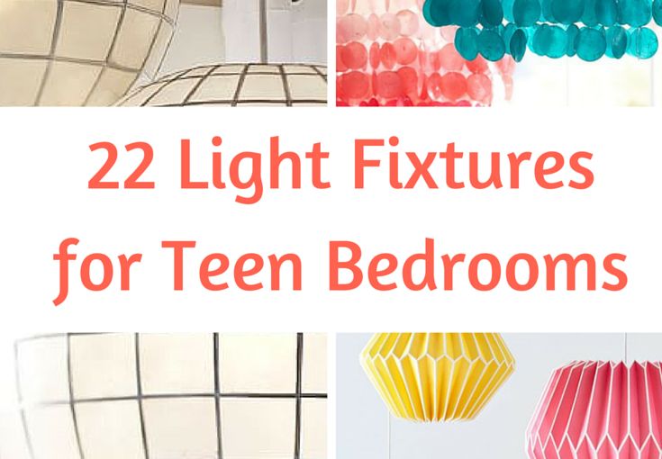 22 Light Fixtures For Teen Bedrooms, Girl Bedroom Light Fixture