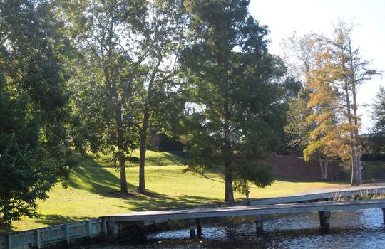 End of Wilmington Riverwalk