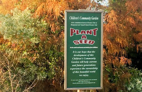 Kiwanis Park Plant a Seed - Children's Community Garden