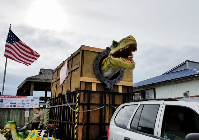 T-Rex at Dolphin Dip in Surf City NC