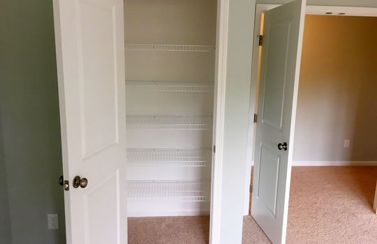 Clearwater Preserve Example Linen Closet