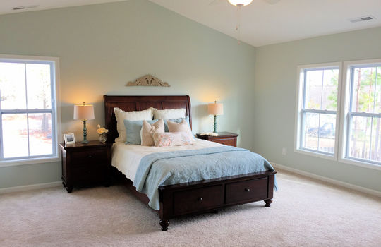 Clearwater Preserve Example Master Bedroom