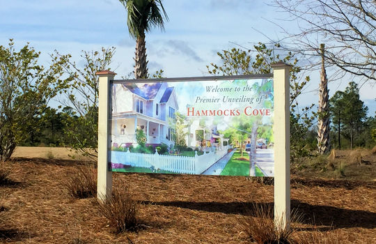 Compass Pointe - Hammocks Cove Sign