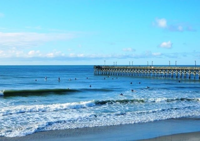 Surfers in Surf City