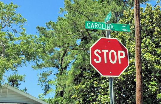 Carolina Place - Street Sign