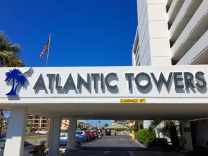 Atlantic Towers - Entrance Sign