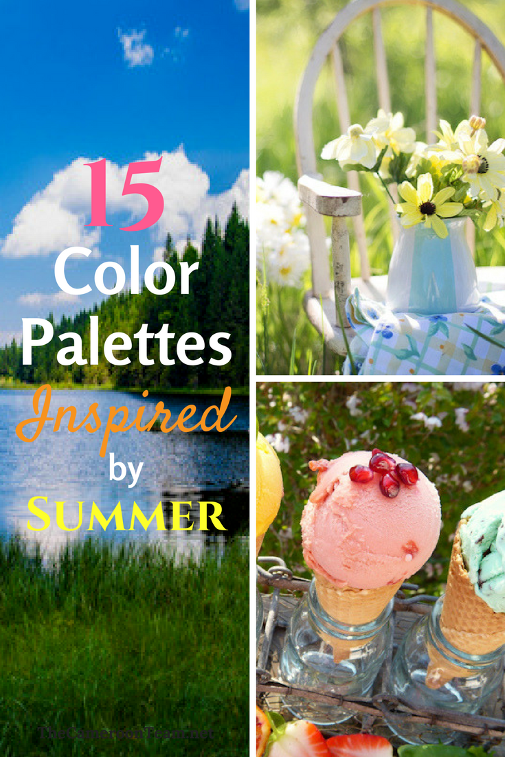 15 Color Palettes Inspired by Summer