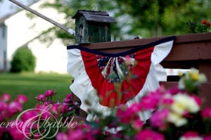 Create and Babble - Patriotic Bunting