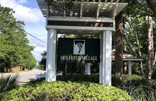Demarest Village - Entrance Sign