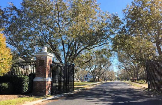 Pecan Grove Plantation - Entrance Sign