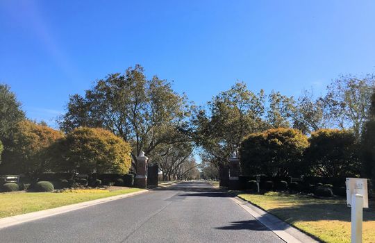 Pecan Grove Plantation - Entrance Sign