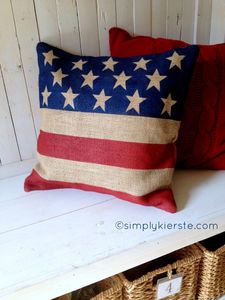 Simply Kierste - Flag Pillow