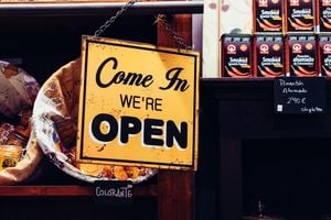 Small Business - Open Store Sign