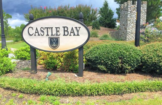 Castle Bay - Entrance Sign