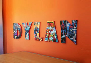Comic Book Letters Typography - Craftcuts