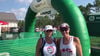 Melanie and Rebecca at Cape Fear 16 at RiverLights Triathlon