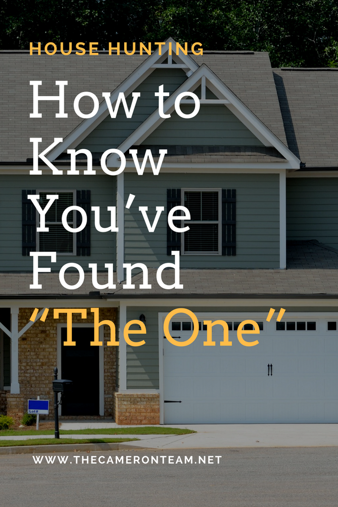 House Hunting - How to Know You’ve Found The One