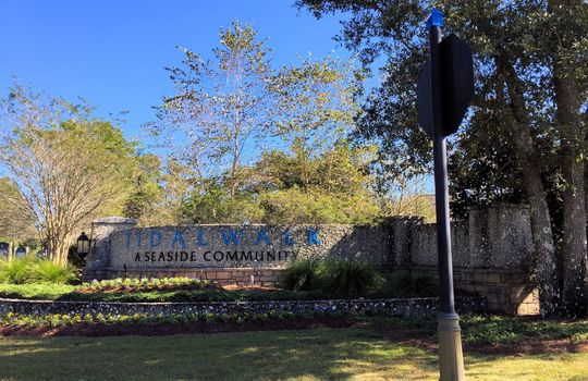 Tidalwalk - Entrance Sign