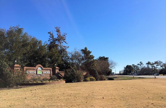 North Shore &#8211; Entrance Sign