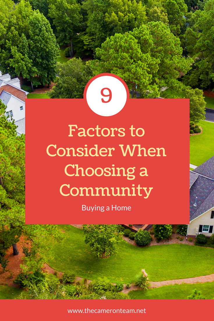 9 Factors to Consider When Choosing a Community