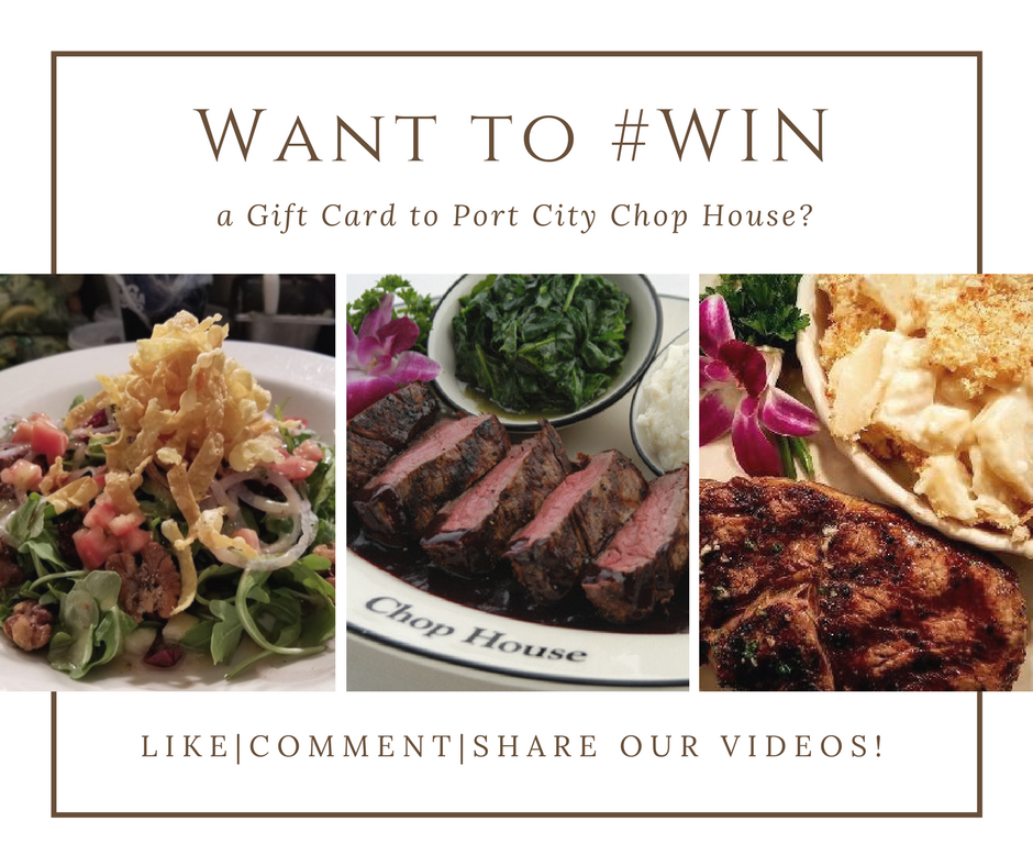 Want to Win a Gift Card to Port City Chop House?