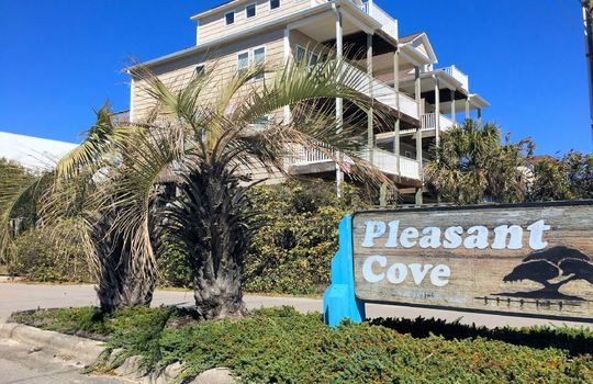 Pleasant Cove - Entrance Sign
