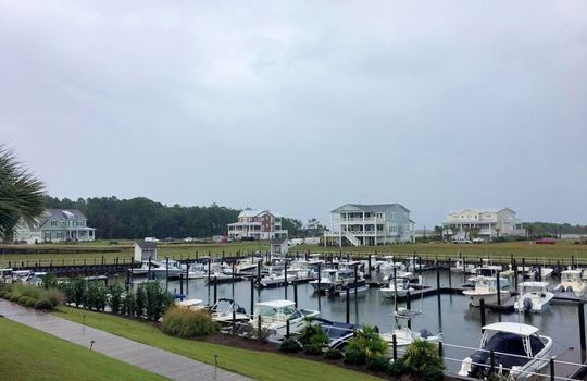 Helms Port - Marina on a Rainy Afternoon