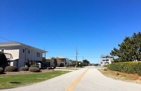New Topsail Beach - Streetscape