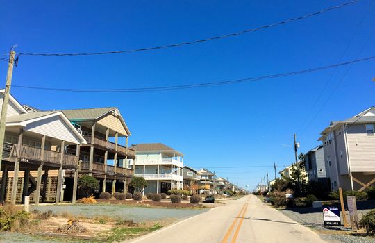 New Topsail Beach - Streetscape