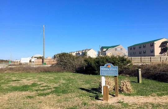 Topsail Villas - Entrance Sign