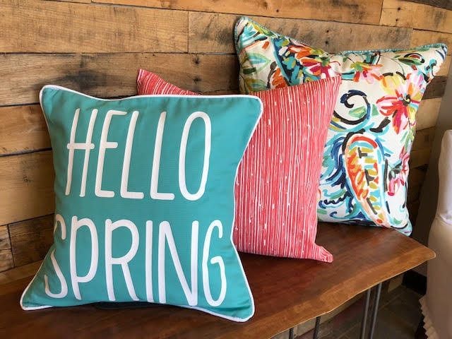 Hello Spring - Cotton Pillow Covers by HearthandHomeStore