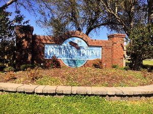 Pelican Point - Entrance Sign