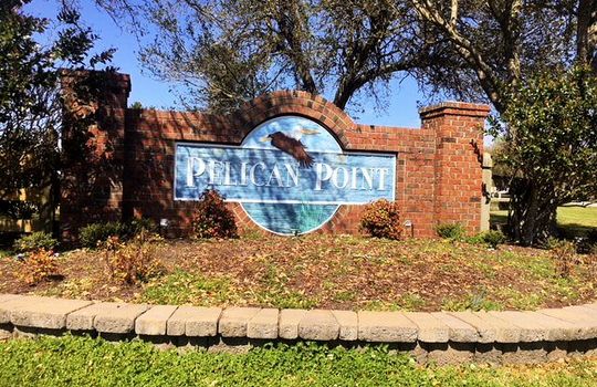 Pelican Point - Entrance Sign